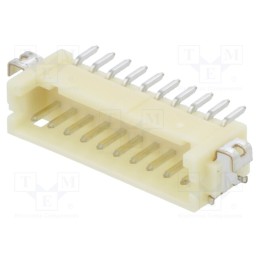 5 pcs x HIROSE - DF13A-10P-1.25H(75) - Socket, wire-board, male, DF13, 1.25mm, PIN: 10, SMT, on PCBs, tinned