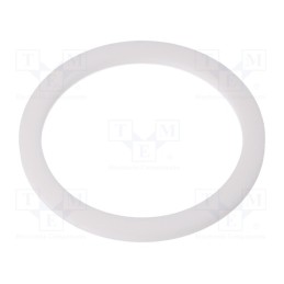 1 pcs x LAPP - 53801090 - Gasket, PTFE, Thk: 3mm, Øint: 50.2mm, Øout: 61.6mm, M50, white