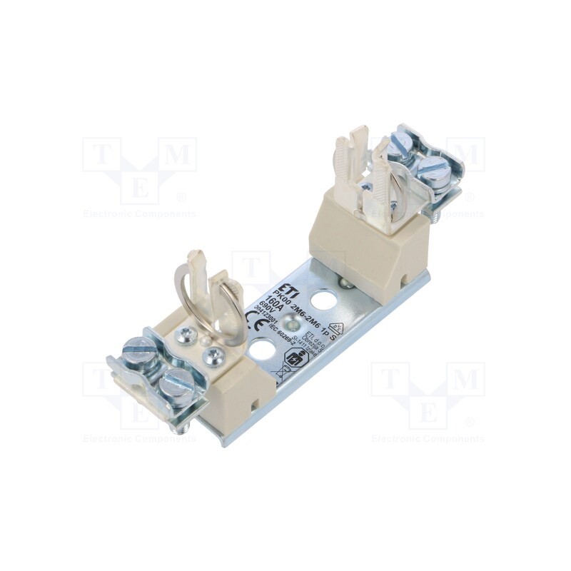 1 pcs x ETI POLAM - 4123001 - Fuse base, NH00, screw type, 160A, 690VAC, Poles: 1