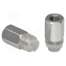 1 pcs x SCHMALZ-PFYN-5-SI-55-M5-IG - Suction cup, 5mm, M5-IG, Shore hardness: 55, 0.005cm3, 0.75N, PFYN