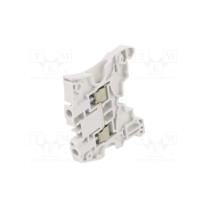 5 pcs x TE Connectivity - 1SNK505010R0000 ZS4 - Splice terminal: rail, 0.2÷4mm2, ways: 1, terminals: 2, grey, SNK
