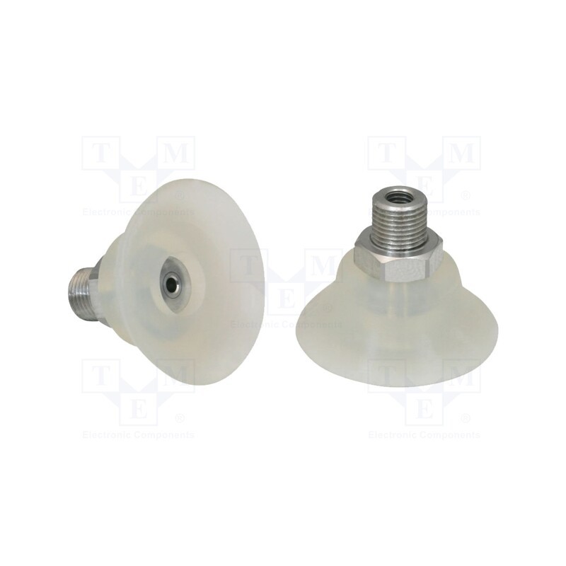 1 pcs x SCHMALZ-PFYN-35-SI-55-G1/8-AG - Suction cup, 35mm, G1/8-AG, Shore hardness: 55, 2.7cm3, 44N, PFYN