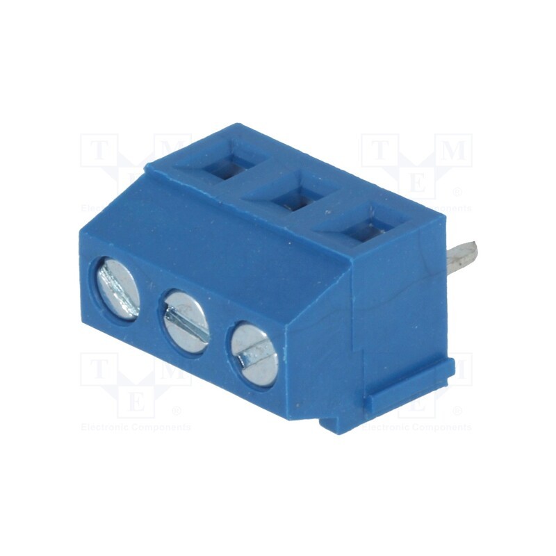 5 pcs x DEGSON ELECTRONICS - DG381-3.81-03P-12-00A(H) - PCB terminal block, angled 90°, 3.81mm, ways: 3, on PCBs, 1.5mm2