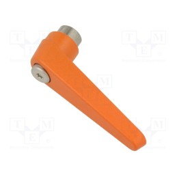 1 pcs x ELESA+GANTER - GN 101.1-22-M8-OS - Lever, adjustable, Lever length: 74mm, Slider height: 52mm