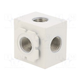 1 pcs x PNEUMAT-FMKOS-1814 - Separating cube, Flowmatik 1/8'-1/4'