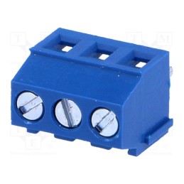 5 pcs x DEGSON ELECTRONICS - DG381-3.5-03P-12-00A(H) - PCB terminal block, angled 90°, 3.5mm, ways: 3, on PCBs, 1.5mm2
