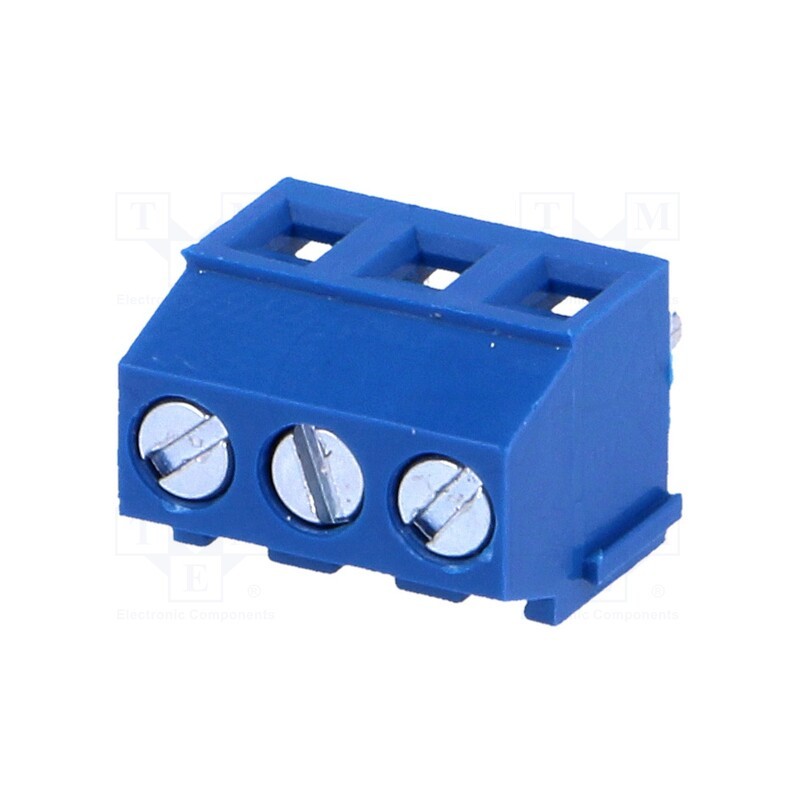 5 pcs x DEGSON ELECTRONICS - DG381-3.5-03P-12-00A(H) - PCB terminal block, angled 90°, 3.5mm, ways: 3, on PCBs, 1.5mm2