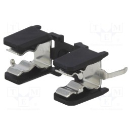 1 pcs x SCHURTER - 31.8211 - Fuse holder, cylindrical fuses, THT, 5x20mm, -40÷85°C, 10A, black