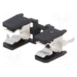 1 pcs x SCHURTER - 31.8201 - Fuse holder, cylindrical fuses, THT, 5x20mm, -40÷85°C, 10A, black
