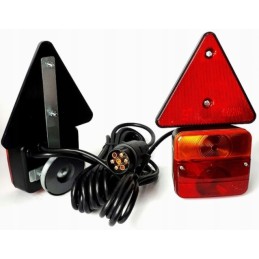 Set of tail lamps magnet trailer l1070 with