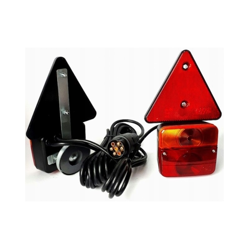 Set of tail lamps magnet trailer l1070 with