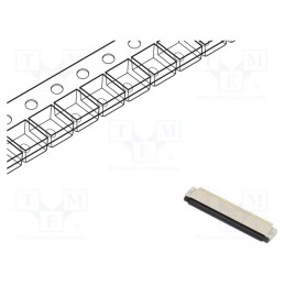 5 pcs x Global Connector Technology (GCT) - FFC2B35-54-G - Connector: FFC/FPC, horizontal, PIN: 54, ZIF, SMT, 50V, 0.4A, Mat: LC