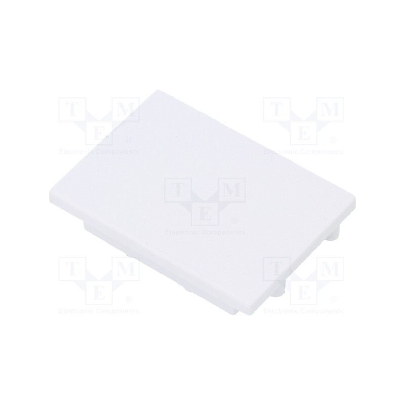 1 set x TOPMET - V4910001 -AS - Cap for LED profiles, white, 2pcs, ABS, VARIO30-05