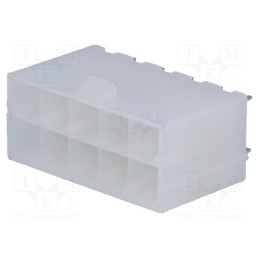 5 pcs x Amphenol Communications Solutions - MF42-SD-10 - Socket, wire-board, male, MF42, 4.2mm, PIN: 10, THT, 7A, tinned