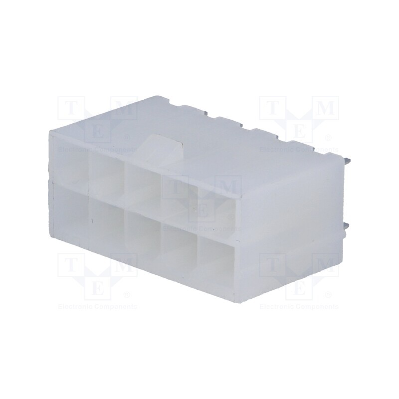 5 pcs x Amphenol Communications Solutions - MF42-SD-10 - Socket, wire-board, male, MF42, 4.2mm, PIN: 10, THT, 7A, tinned