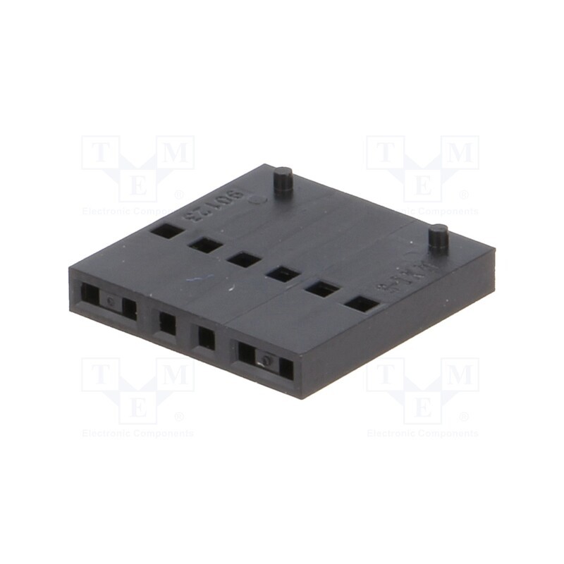 5 pcs x MOLEX - 901230106 - Plug, wire-board, female, C-Grid III, 2.54mm, PIN: 6, w/o contacts