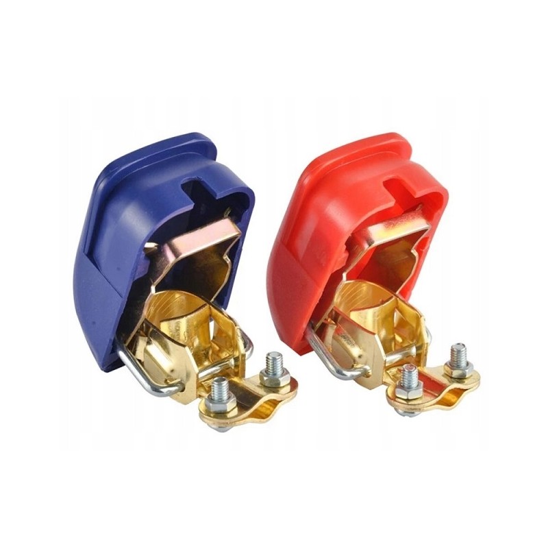 Self-clamping battery switch hebel