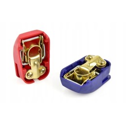 Self-clamping battery switch hebel