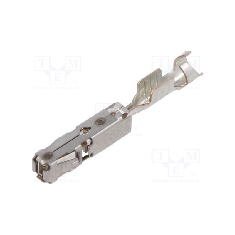 5 pcs x TE Connectivity - 1241375-1 - Contact, female, 1.6x0.6mm, CuNiSi, tinned, 0.5÷1mm2, 20AWG÷17AWG