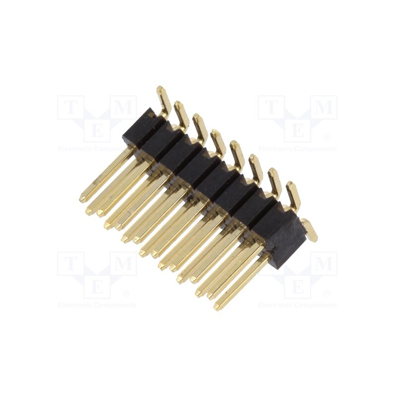 5 pcs x CONNFLY - DS1031-08-2*8P8BS41XT-3A - Pin header, pin strips, male, PIN: 16, vertical, 1.27mm, SMT, 2x8
