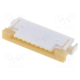 5 pcs x MOLEX - 522070833 - Connector: FFC/FPC, horizontal, PIN: 8, top contacts,ZIF, SMT, 50V