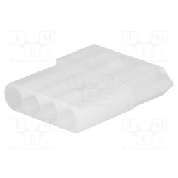 5 pcs x MOLEX - 3091042 - Plug, wire-wire/PCB, male/female, Standard .093', 5.03mm, PIN: 4