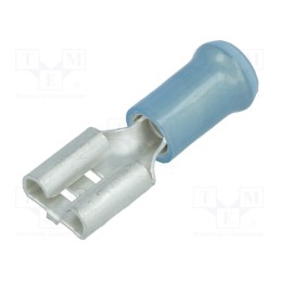 5 pcs x TE Connectivity - 9-160313-5 - Terminal: flat, 6.3mm, 0.8mm, female, 1÷2.5mm2, crimped, for cable