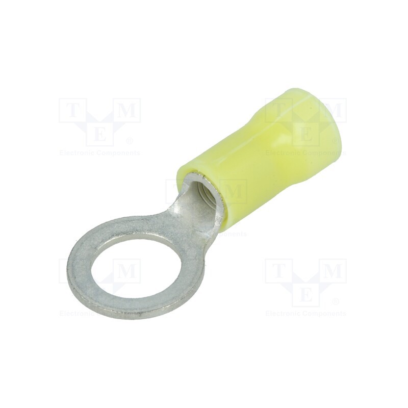 5 pcs x TE Connectivity - 160296 - Tip: ring, M8, Ø: 8.3mm, 3÷6mm2, crimped, for cable, insulated