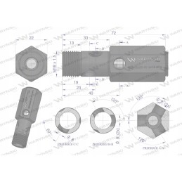 Hydraulic cylinder safety valve for c