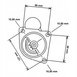 Starter New Holland 47137538 12v 4 2kw hc cargo