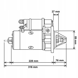 Starter New Holland 47137538 12v 4 2kw hc cargo