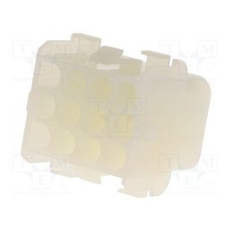 5 pcs x NINIGI - NSLG-3X4 - Plug/socket, wire-wire, male/female, NLS, 6.35mm, PIN: 12, UL94V-2