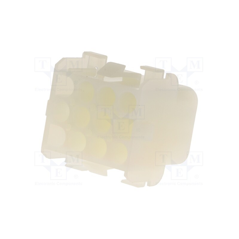 5 pcs x NINIGI - NSLG-3X4 - Plug/socket, wire-wire, male/female, NLS, 6.35mm, PIN: 12, UL94V-2