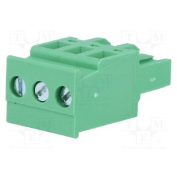 5 pcs x DEGSON ELECTRONICS - 2EDGKA-5.08-03P-14 - Pluggable terminal block, 5.08mm, ways: 3, angled, plug, female