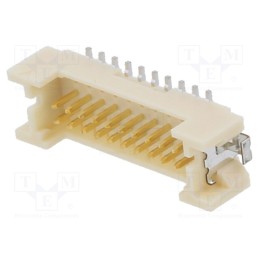5 pcs x HIROSE - DF13EA-20DP-1.25V(65) - Socket, wire-board, male, DF13, 1.25mm, PIN: 20, SMT, on PCBs