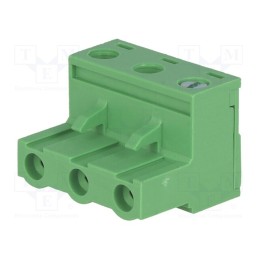 5 pcs x DEGSON ELECTRONICS - 2EDGK-7.5-03P-14 - Pluggable terminal block, 7.5mm, ways: 3, straight, plug, female