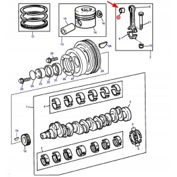 744971m1 connecting rod bush