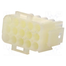 5 pcs x NINIGI - NLSW-3X5 - Plug, wire-wire, male/female, NLS, 6.35mm, for cable, PIN: 15, 600V