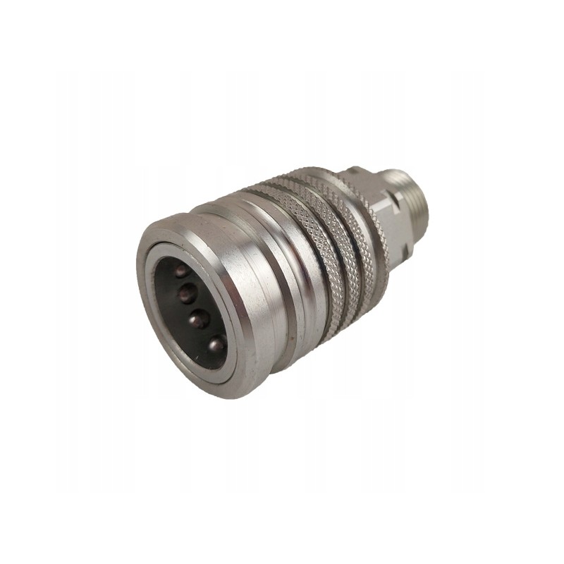 Hydraulic quick connector, Euro socket M22x1 5mm