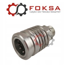 Hydraulic quick connector, Euro socket M22x1 5mm