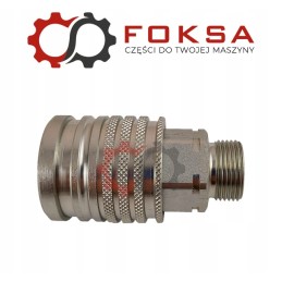 Hydraulic quick connector, Euro socket M22x1 5mm