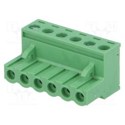 5 pcs x DEGSON ELECTRONICS - 2EDGK-5.0-06P-14 - Pluggable terminal block, 5mm, ways: 6, straight, plug, female