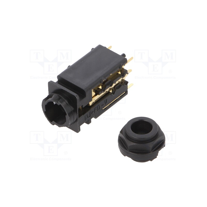 5 pcs x NEUTRIK - NJ6FD-V - 1/4'' JACK 6POLE V'