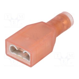 5 pcs x TE Connectivity - 735279 - Terminal: flat, 6.3mm, 0.8mm, female, 0.3÷0.75mm2, crimped, tinned