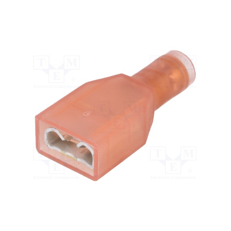 5 pcs x TE Connectivity - 735279 - Terminal: flat, 6.3mm, 0.8mm, female, 0.3÷0.75mm2, crimped, tinned