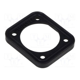5 pcs x NEUTRIK - SCDP-FX-0 - D-Size Gasket black