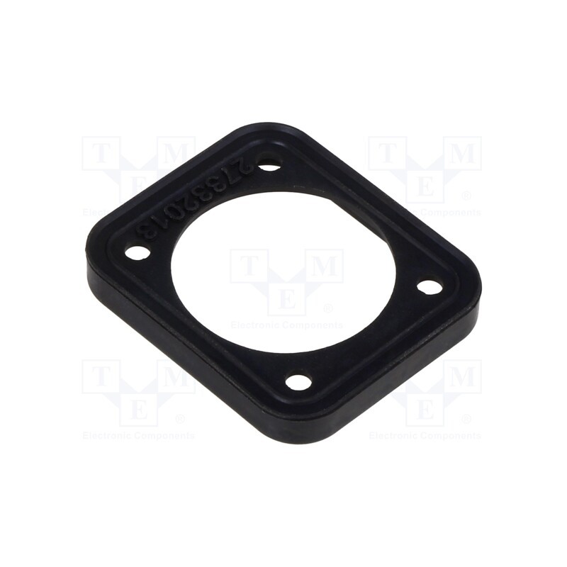 5 pcs x NEUTRIK - SCDP-FX-0 - D-Size Gasket black