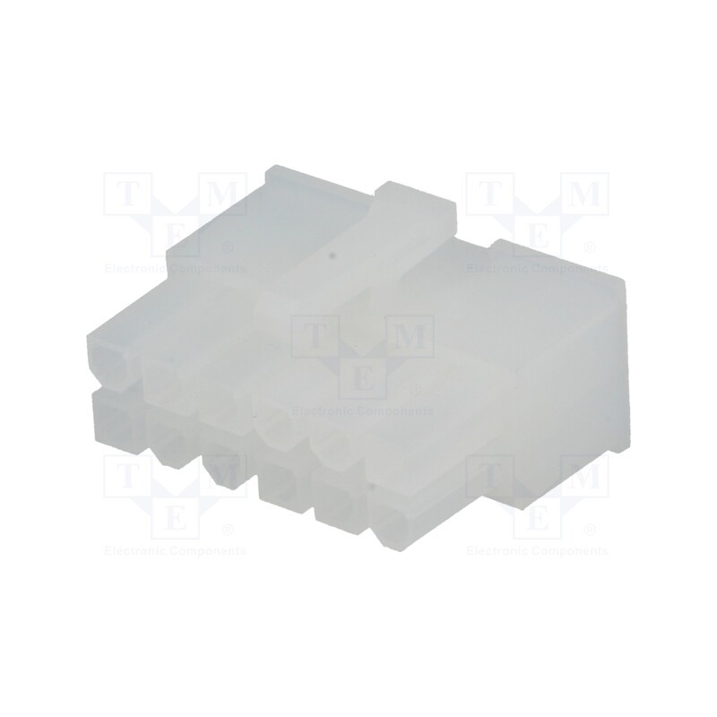 4 pcs x Amphenol Communications Solutions - MF42-HF-12 - Plug, wire-board, female, MF42, 4.2mm, PIN: 12, w/o contacts