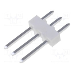 4 pcs x MOLEX - 22032031 - Pin header, pin strips, KK 254, male, PIN: 3, straight, 2.54mm, THT