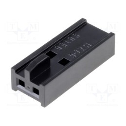 4 pcs x MOLEX - 901560142 - Plug, wire-board, female, C-Grid III, 2.54mm, PIN: 2, w/o contacts